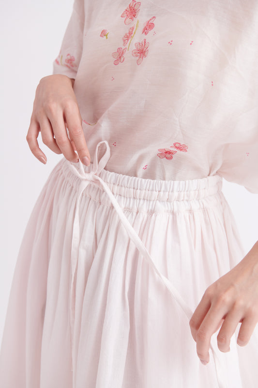 Bella Skirt in Primson Pink
