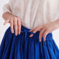 Bella Linen Skirt in Victoria Blue