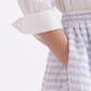 Bella 'Crease-free' Skirt in SBWW Stripes